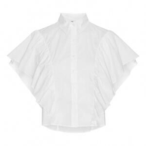 NEW KARMAMIA women's salma shirt in white poplin